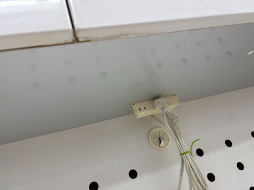 リユースのサカイ栃木店★ジモティ割あり★  食器棚 ホワイト W105×D39×H190.3 クリーニング済み TC10856