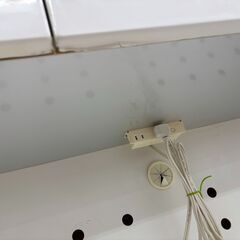 リユースのサカイ栃木店★ジモティ割あり★  食器棚 ホワイト W105×D39×H190.3 クリーニング済み TC10856の画像