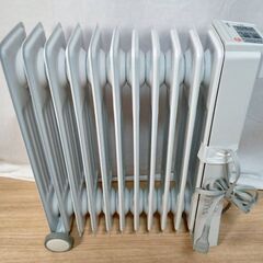 【B293】eureks　ラジエター式オイルヒーター　100V　動作確認OKの画像