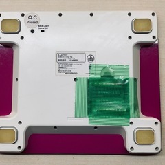 DRETEC 【A4サイズよりも小さい! / 体重50g単位表示】 コンパクト体組成計 「プティプラス」 ピンク BS-221PK の画像