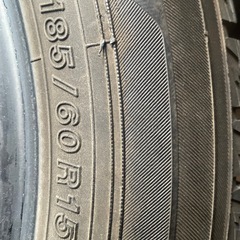 年式2021 YOKOHAMA  185/60R15 スタッドレス4本セットの画像