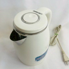 dretec ドリテック 電気ケトル ホワイト コンパクト の画像