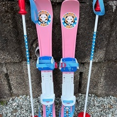 パンダ　スキーセットの画像