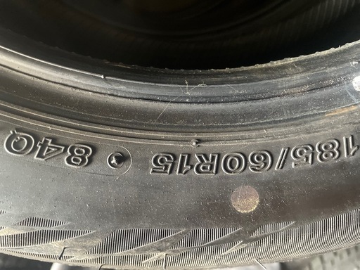 年式2024,2022 BRIDGESTONE 185/60R15スタッドレス5本セット