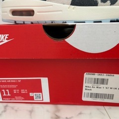 NIKE W AIR MAX 1 '87 SAIL/BLACKの画像