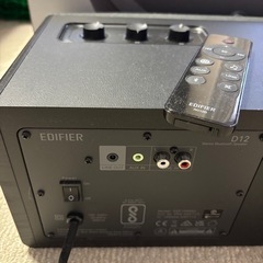 【最終価格】美品　EDIFIER D12 木製 ステレオ スピーカーの画像
