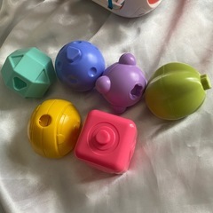 赤ちゃん　おもちゃ　Qizebaby 形合わせ　おまけ付きの画像