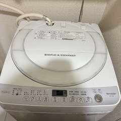 SHARP洗濯機　7.0kgの画像