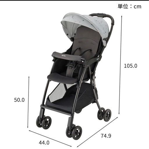 新品未使用 アップリカベビーカーB型
