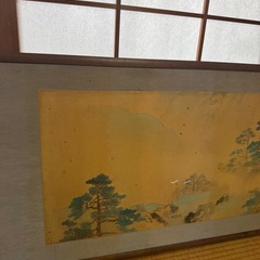 欄間額　絵画の画像