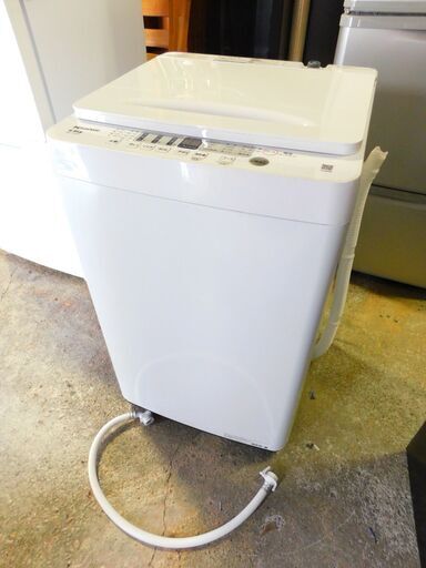 【JM799】2025年製 Hisense ハイセンス 全自動洗濯機 ホワイト HW-T55H [洗濯5.5kg /簡易乾燥(送風機能) /上開き]