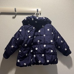 女児 90cm ダウンジャケットの画像