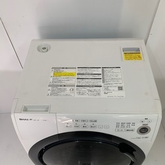 3 シャープ 7.0kgドラム式洗濯機 2022年製 ES-S7F-WL の画像