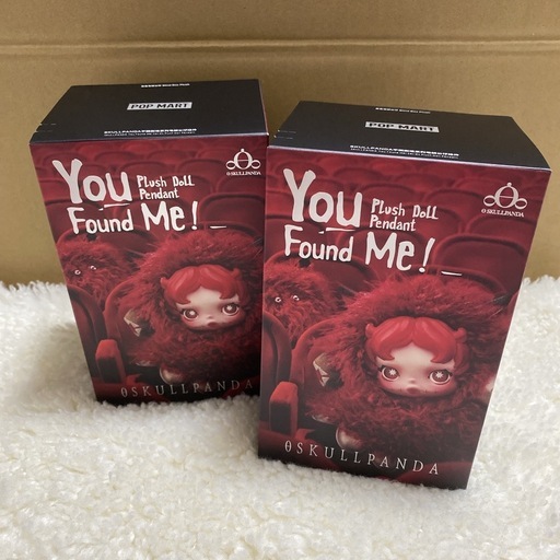 SKULLPANDA You Found Me! シリーズ ぬいぐるみペンダント