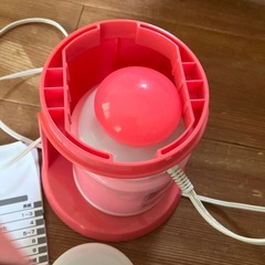 受付終了。かき氷機の画像