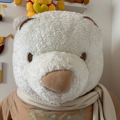 くまのプーさん　巨大ぬいぐるみの画像
