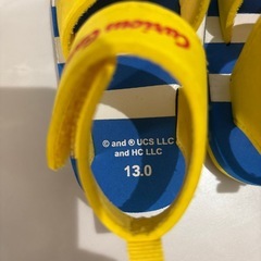 13サイズおさるのサンダルの画像