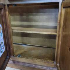 【愛品倶楽部柏店】超大型3枚扉カップボード スペイン バレンシア家具 幅150cm アクタス取扱いモデルの画像