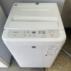 Panasonic NA-F50BE8 2021年製　洗濯機の画像