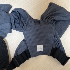 美品　スモルビ　抱っこ紐　スリング　サマー　　メッシュ　ヘッドサポート　新生児の画像