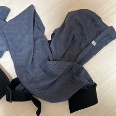 美品　スモルビ　抱っこ紐　スリング　サマー　　メッシュ　ヘッドサポート　新生児の画像