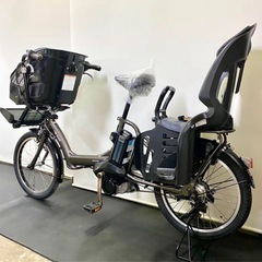1年保証 送料無料　ヤマハ　パスキッス　20インチ　グレー色　電動アシスト自転車　g930の画像
