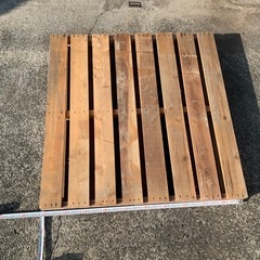 【無料】木製パレット※取りに来られる方限定の画像