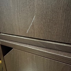 カラーボックス キューブボックス 扉付き 2個の画像