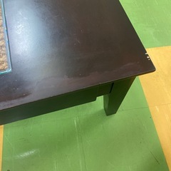 R68  アジアン家具　ブラックテーブルの画像