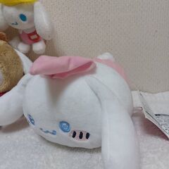 シナモロールぬいぐるみ3個セットの画像