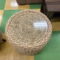 R69 アジアン家具　丸テーブルの画像