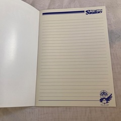 ヤクルト学習帳(ノート)の画像