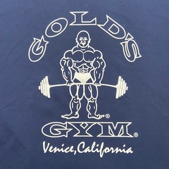 ゴールドジム GOLD'S GYM Tシャツ ゴールズドライ XL ネイビーの画像
