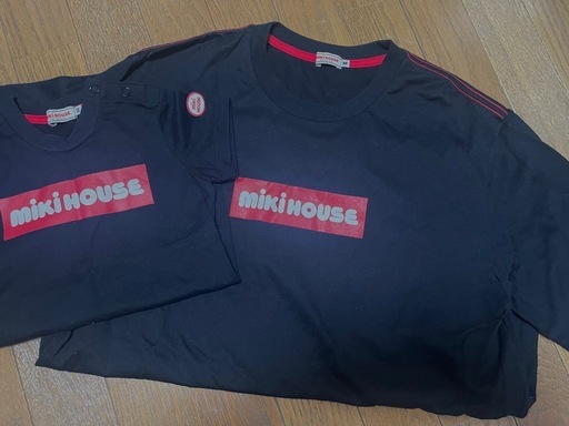 ミキハウス親子おそろいTシャツ