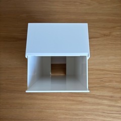 山崎実業(Yamazaki) towerツーウェイ マスク収納 ケース ホワイトの画像