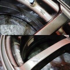 ADVAN Racing RS 社外ホイール 18インチ 4本 7.5J5HPCD114.3+48 ヴェゼル レヴォーグ エクストレイル等　(VHE571)の画像