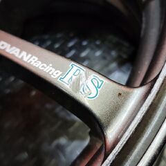 ADVAN Racing RS 社外ホイール 18インチ 4本 7.5J5HPCD114.3+48 ヴェゼル レヴォーグ エクストレイル等　(VHE571)の画像