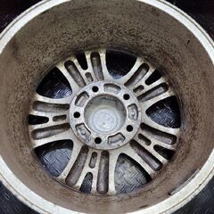 トヨタ ランクル100 シグナス 純正ホイール 18インチ 4本 8J5HPCD150+60　(VHM771MS) の画像