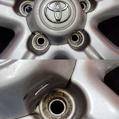 トヨタ ランクル100 シグナス 純正ホイール 18インチ 4本 8J5HPCD150+60　(VHM771MS) の画像
