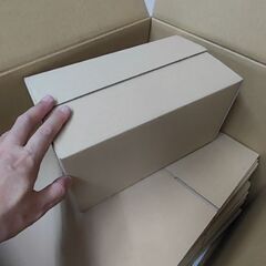 多分80サイズ　総合計が62センチ位だったため。段ボール30枚の画像