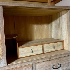 桐箪笥　桐タンス　鍵付き　アンティーク　レトロの画像