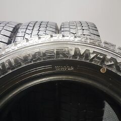 DUNLOP WINTER MAXX WM02 195/65R16 16インチ スタッドレス 23年製 バリ溝 ライズ ロッキー レックス アテンザセダン等　(KTF355)の画像