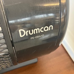 K2509-434 National Drumcan FE-08A1D ハンディファンヒーター ブラック 年式表記なし 動作確認済み キズ汚れ有り の画像