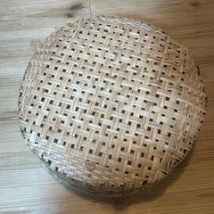 無印良品ラタン皮材丸型バスケット
大の画像