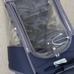 【後ろ乗せ】ラボクル プレミアムチャイルドシートレインカバーver.04の画像