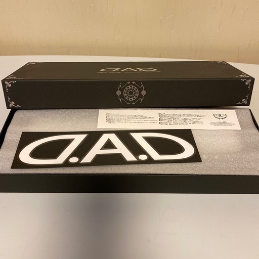 D.A.D ギャルソンのミラータイプモノグラムレザー ブラック 車用ミラー