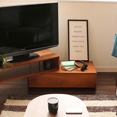 Walnut Extension TV Boardの画像