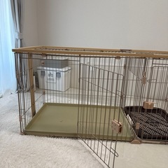 【引渡予定のため締切中】ペット用ケージ 大型犬・中型犬などの画像