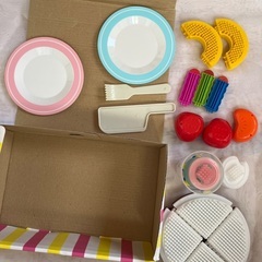 こどもちゃれんじ　つくってやりとりケーキやさんセットの画像