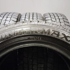 DUNLOP WINTER MAXX WM02 195/60R17 17インチ スタッドレス 4本 23～24年製 バリ溝 ライズ ロッキー 60プリウス等　(KTE371)の画像